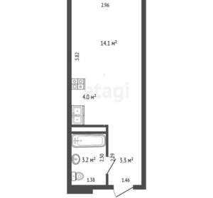 Студия квартира, вторичка, 25м2, 9/10 этаж