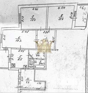 4-к квартира, вторичка, 81м2, 9/10 этаж