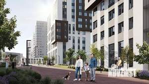 2-к квартира, строящийся дом, 59м2, 7/10 этаж