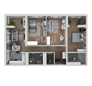 3-к квартира, вторичка, 80м2, 13/17 этаж