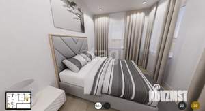 2-к квартира, вторичка, 65м2, 8/17 этаж