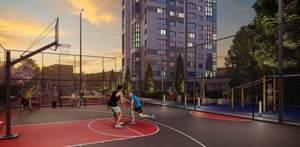 2-к квартира, строящийся дом, 67м2, 2/16 этаж