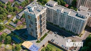 Студия квартира, строящийся дом, 36м2, 10/16 этаж