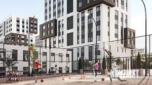 2-к квартира, строящийся дом, 58м2, 9/10 этаж