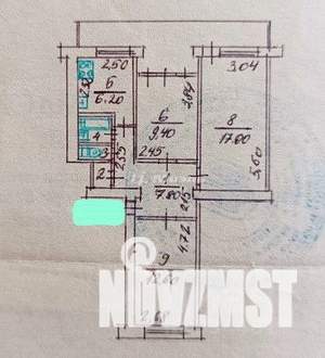 3-к квартира, вторичка, 57м2, 5/5 этаж