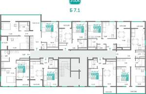 1-к квартира, вторичка, 30м2, 5/9 этаж