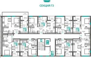 1-к квартира, вторичка, 30м2, 9/9 этаж