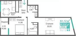 Фото квартиры на продажу (1)