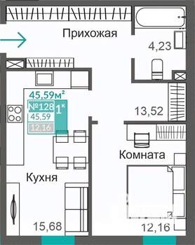 Фото квартиры на продажу (1)