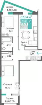 Фото квартиры на продажу (1)