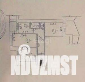 3-к квартира, вторичка, 64м2, 5/9 этаж