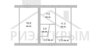 2-к квартира, вторичка, 44м2, 3/5 этаж