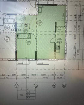 2-к квартира, вторичка, 58м2, 5/12 этаж