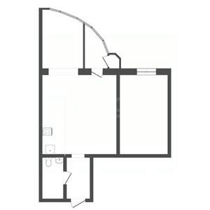 2-к квартира, вторичка, 62м2, 5/5 этаж