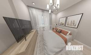 1-к квартира, вторичка, 44м2, 2/9 этаж