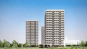 2-к квартира, строящийся дом, 62м2, 2/16 этаж