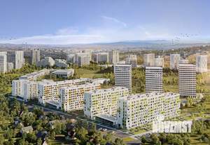 1-к квартира, строящийся дом, 30м2, 5/9 этаж