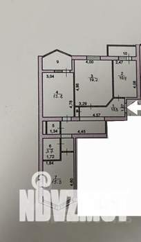 3-к квартира, вторичка, 85м2, 7/9 этаж