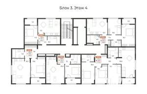 2-к квартира, вторичка, 57м2, 4/8 этаж