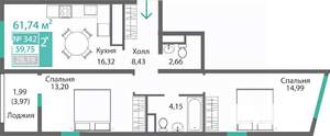 Фото квартиры на продажу (1)