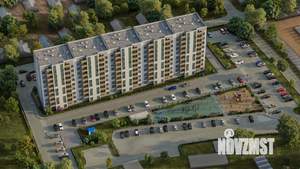1-к квартира, строящийся дом, 32м2, 5/9 этаж