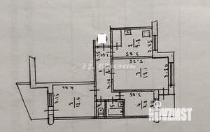 3-к квартира, вторичка, 65м2, 2/9 этаж
