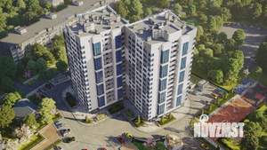 1-к квартира, строящийся дом, 45м2, 12/16 этаж