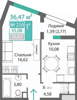 Фото квартиры на продажу (1)