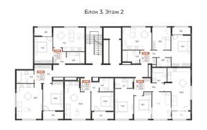 1-к квартира, вторичка, 50м2, 2/8 этаж