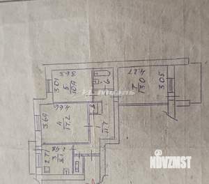 3-к квартира, вторичка, 66м2, 7/9 этаж