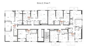 3-к квартира, вторичка, 88м2, 7/8 этаж