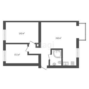 3-к квартира, вторичка, 60м2, 3/5 этаж