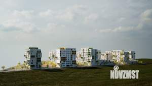 2-к квартира, строящийся дом, 56м2, 1/2 этаж