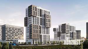 1-к квартира, строящийся дом, 41м2, 2/10 этаж