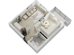 1-к квартира, вторичка, 40м2, 5/9 этаж