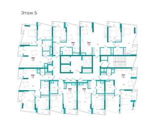 2-к квартира, вторичка, 64м2, 5/24 этаж