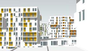 2-к квартира, строящийся дом, 56м2, 1/2 этаж