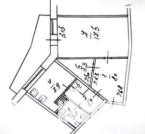 1-к квартира, вторичка, 46м2, 1/9 этаж