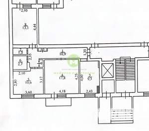 3-к квартира, вторичка, 67м2, 1/9 этаж