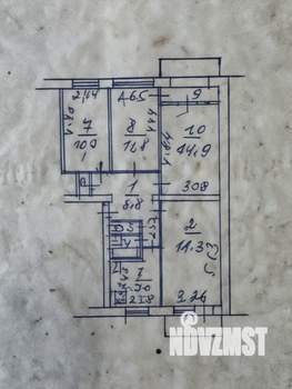 4-к квартира, вторичка, 79м2, 1/5 этаж