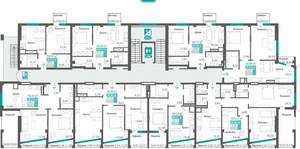 1-к квартира, вторичка, 45м2, 4/7 этаж